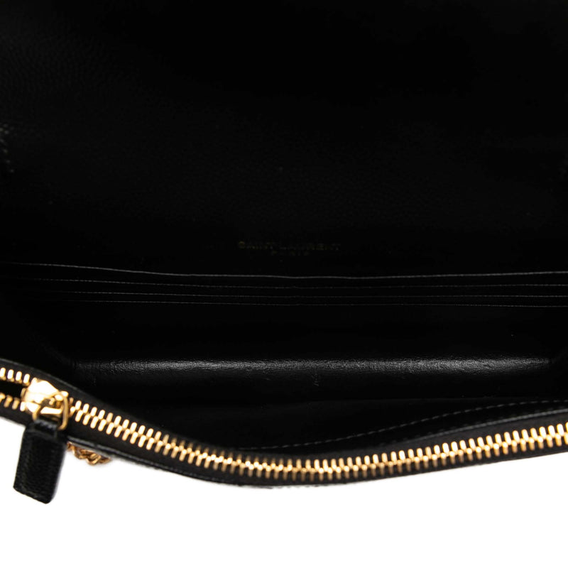 Grain De Poudre Chevron Cassandre Envelope Chain Wallet - Image 4