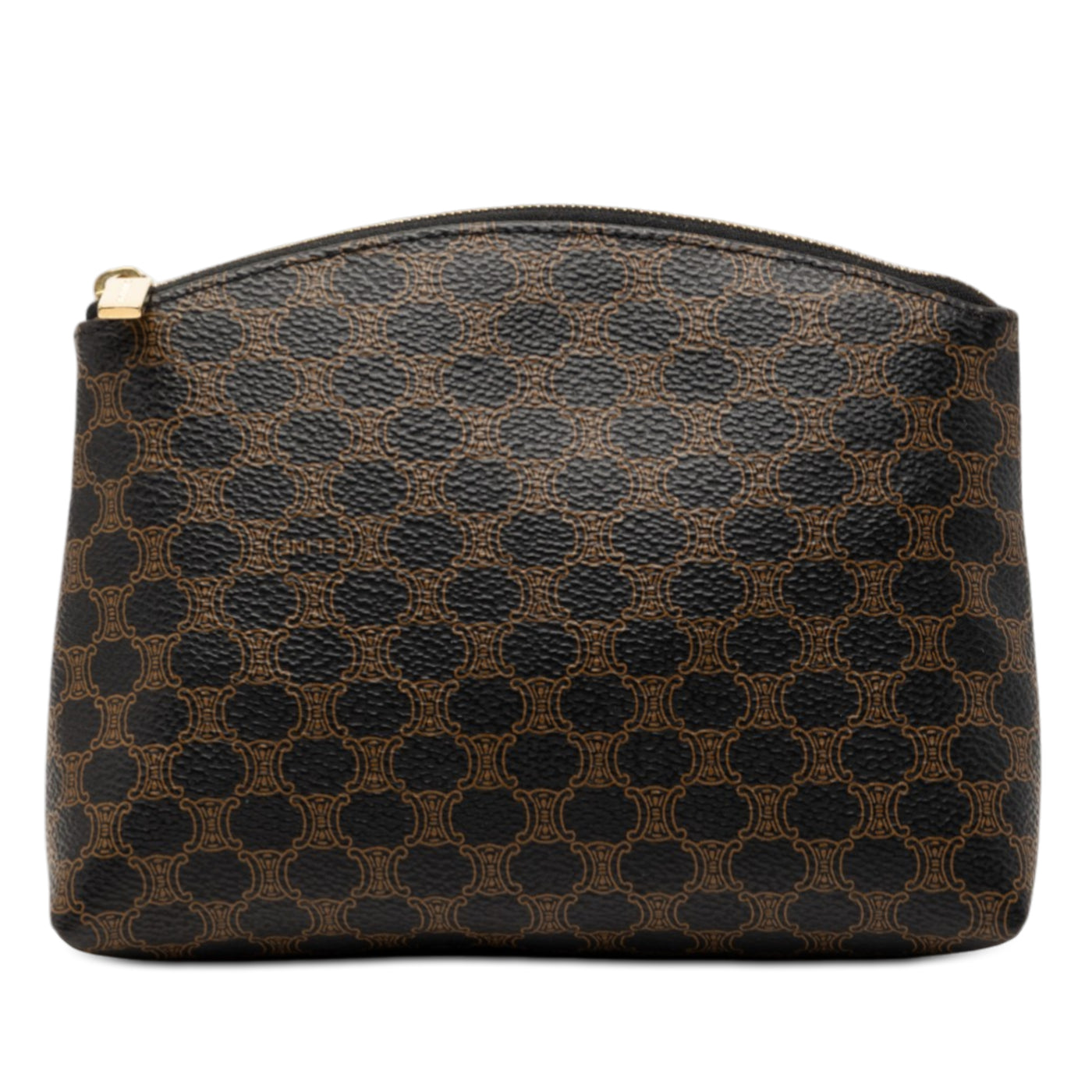 Macadam Coated Canvas Pouch - Image 1