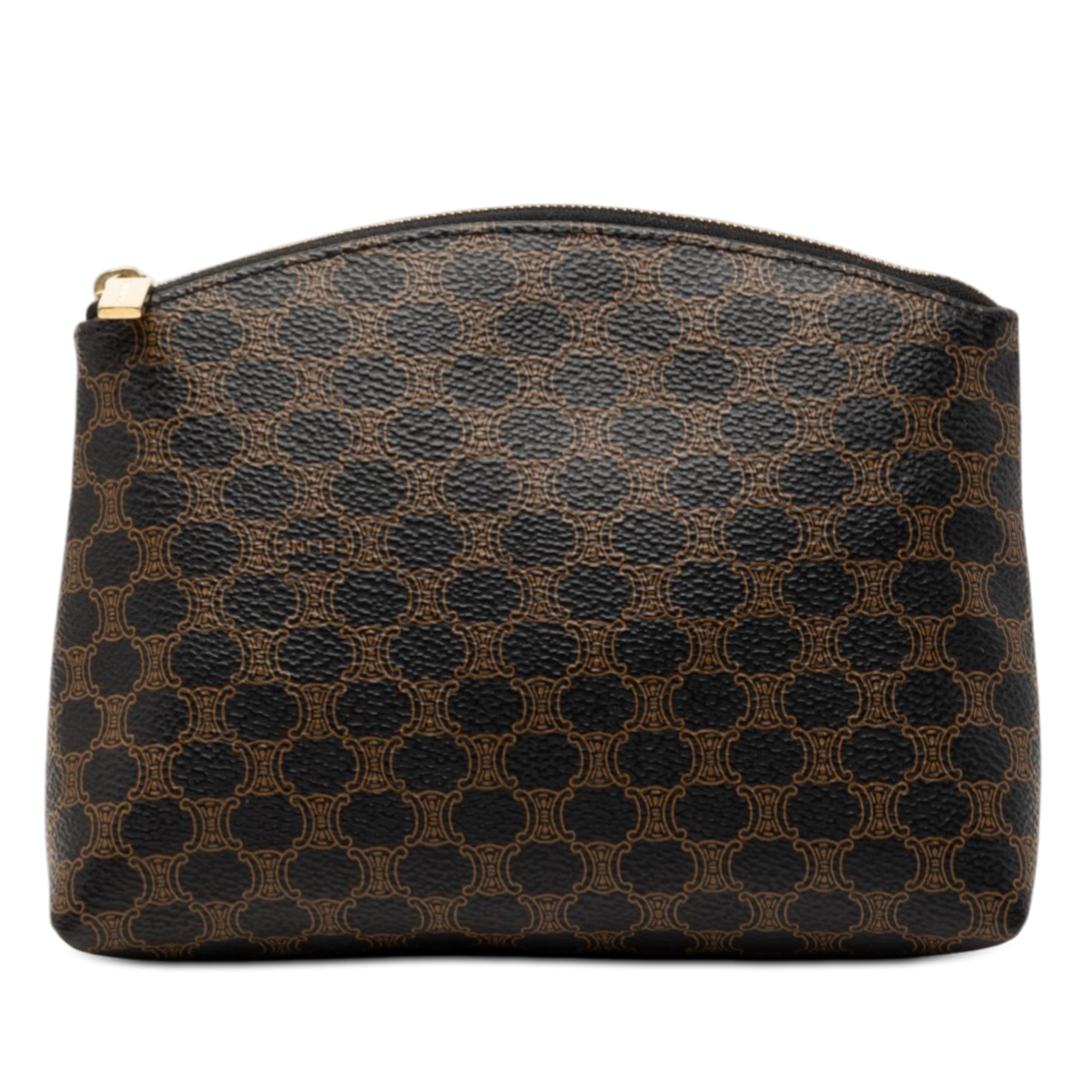 Macadam Coated Canvas Pouch - Image 1