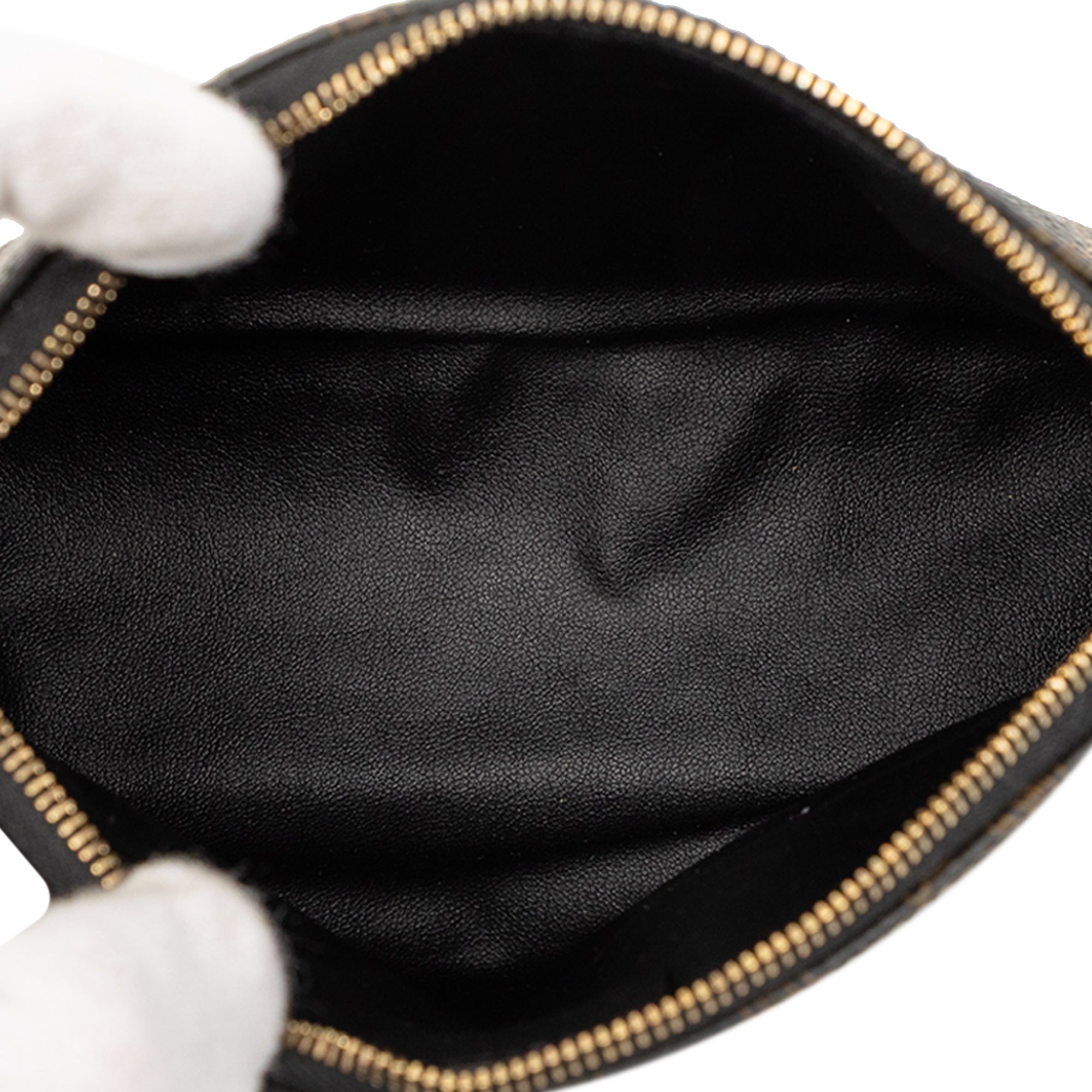 Macadam Coated Canvas Pouch - Image 4