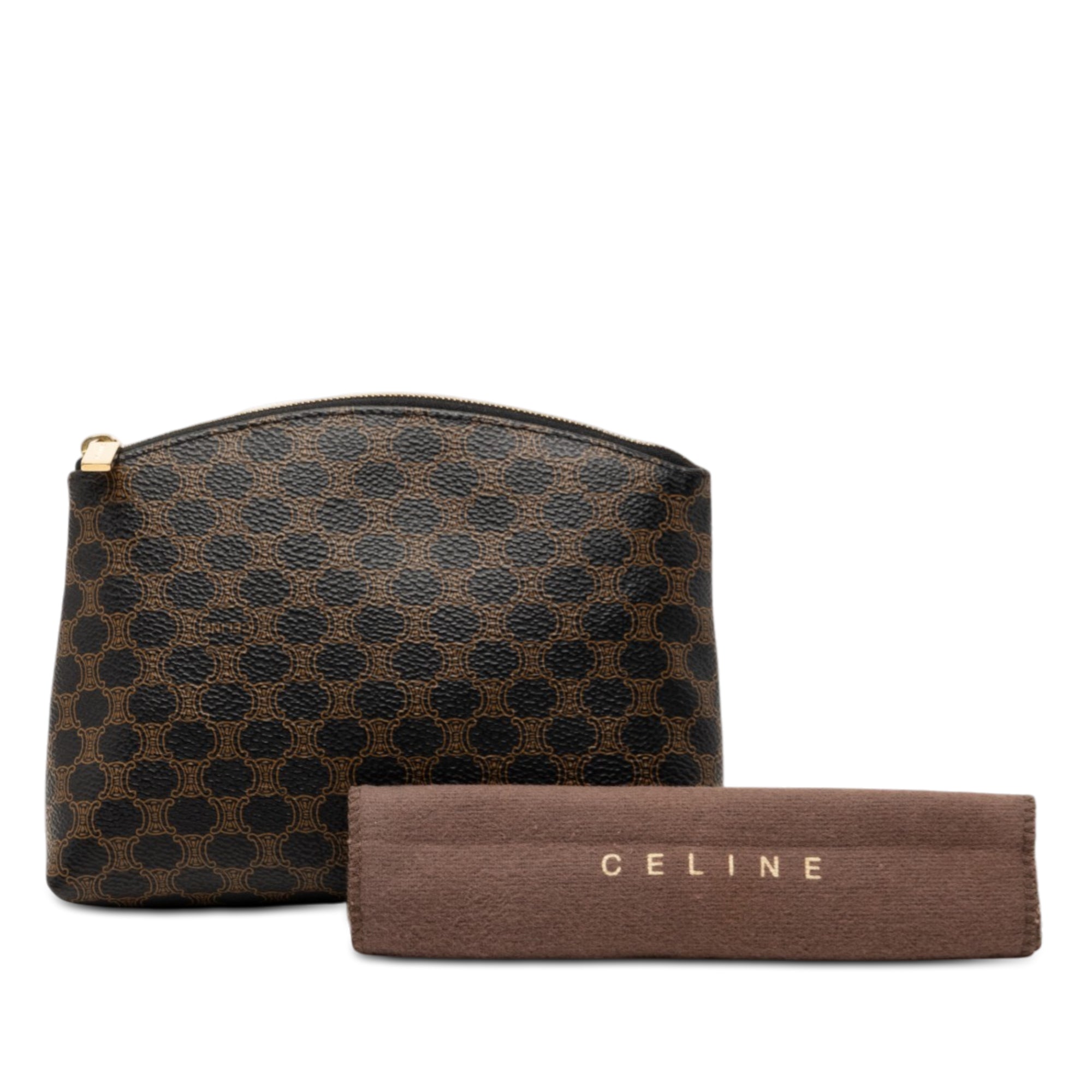 Macadam Coated Canvas Pouch - Image 8
