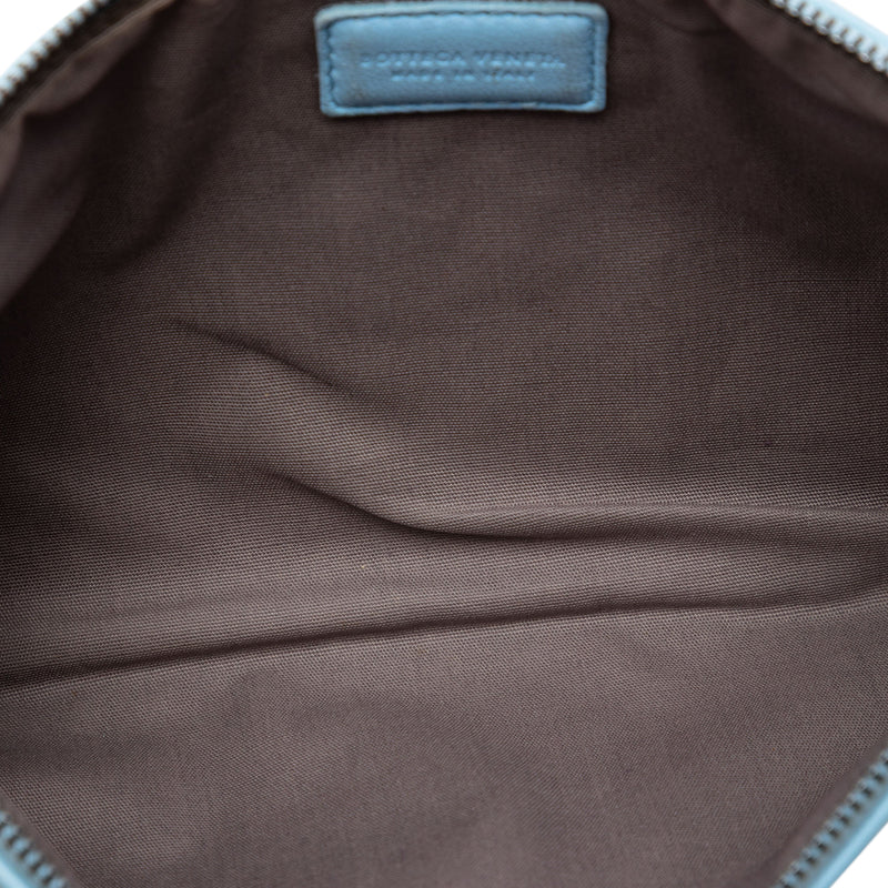Small Nappa Intrecciato Zip Pouch - Image 4