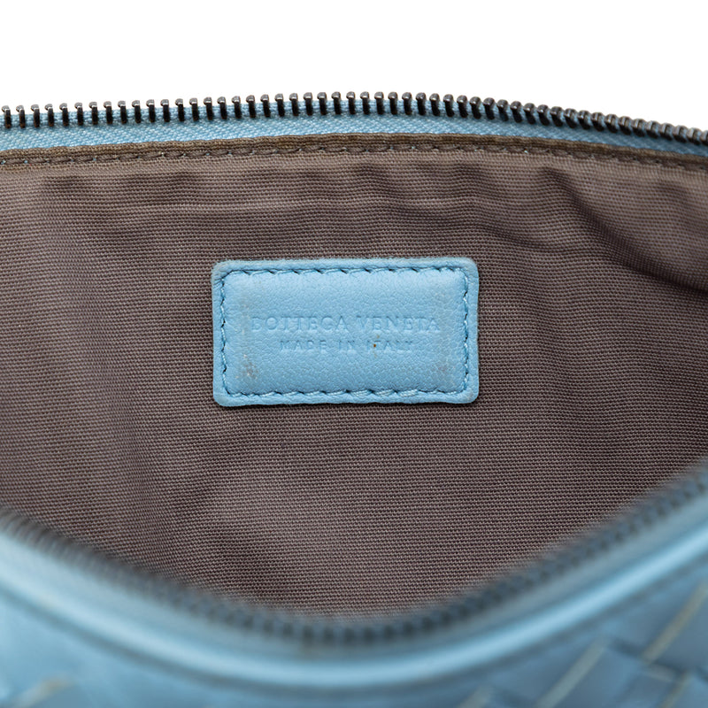 Small Nappa Intrecciato Zip Pouch - Image 5