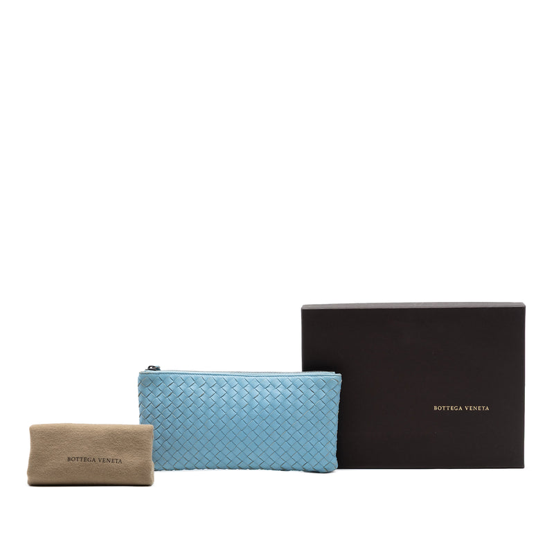 Small Nappa Intrecciato Zip Pouch - Image 8