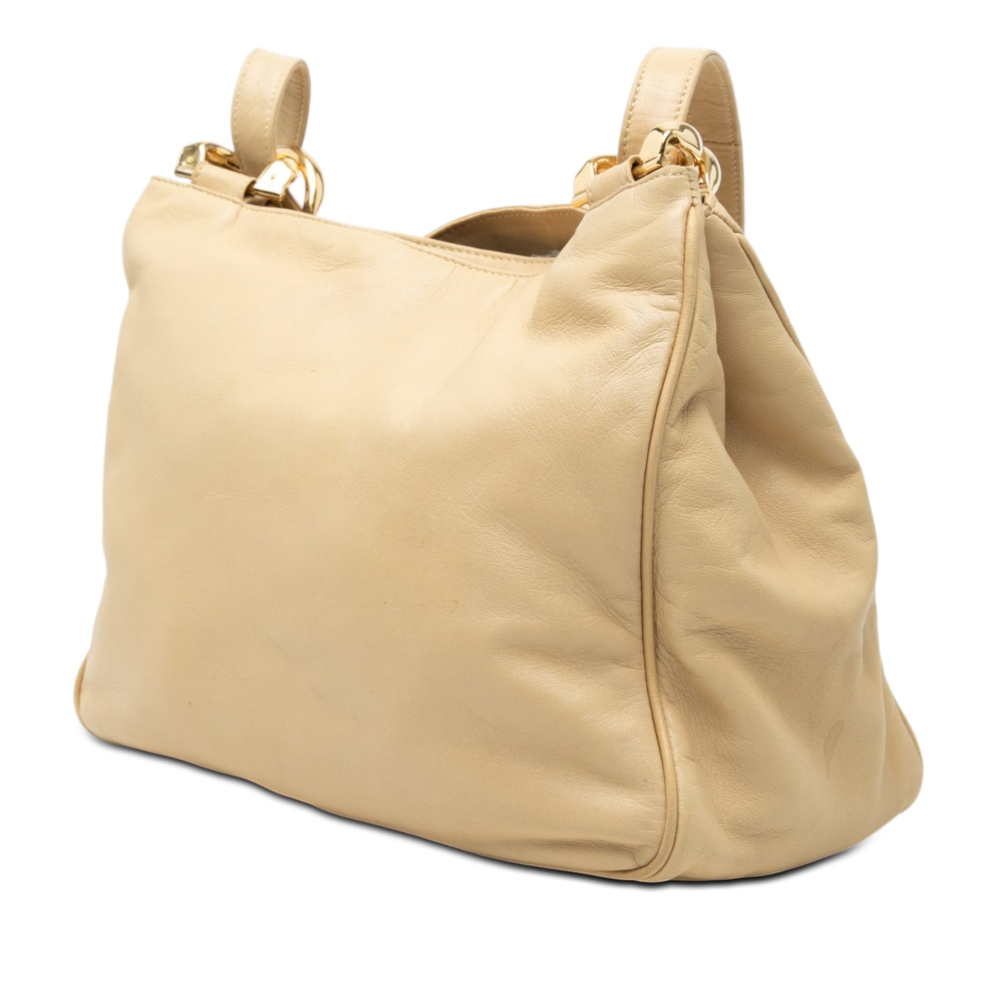 Leather Anagram Shoulder Bag - Image 2