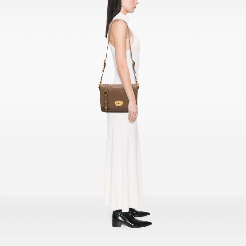 Cervo Deerskin East West Pattina Crossbody - Image 6