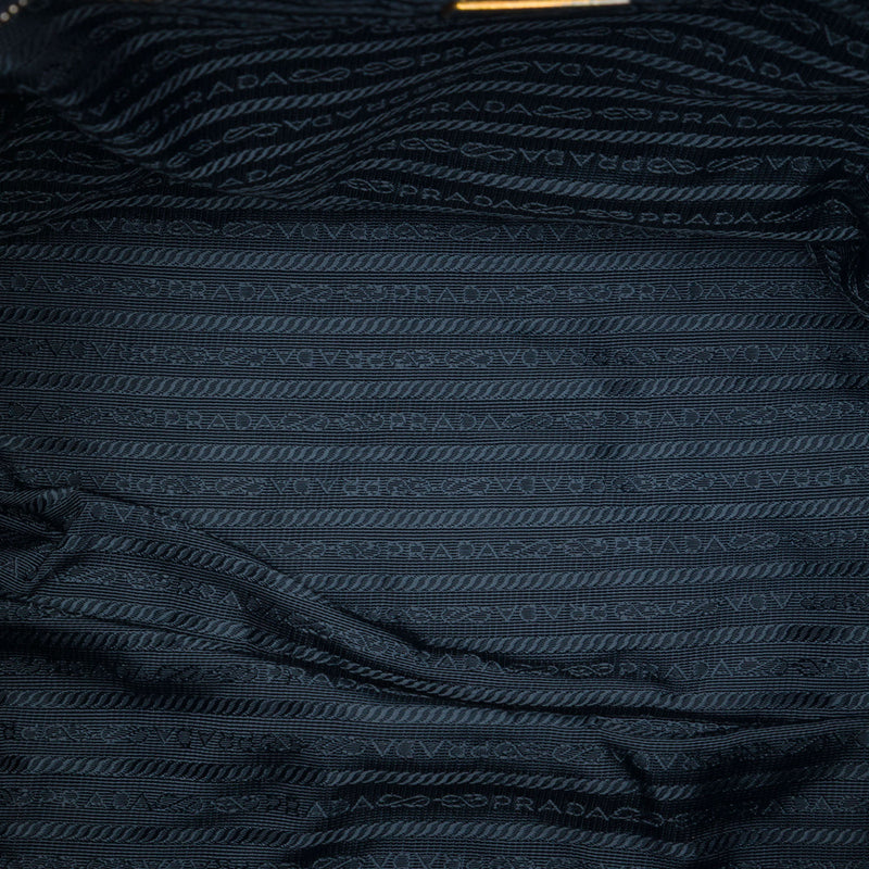 Quilted Tessuto Padded Satchel - Image 4