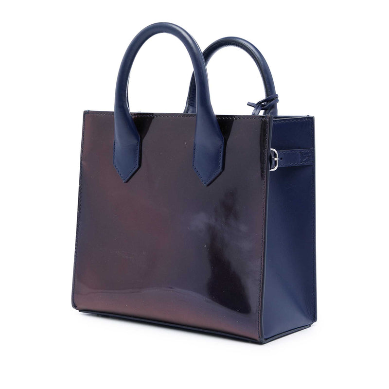 Mini Patent Padlock All Afternoon Satchel - Image 2