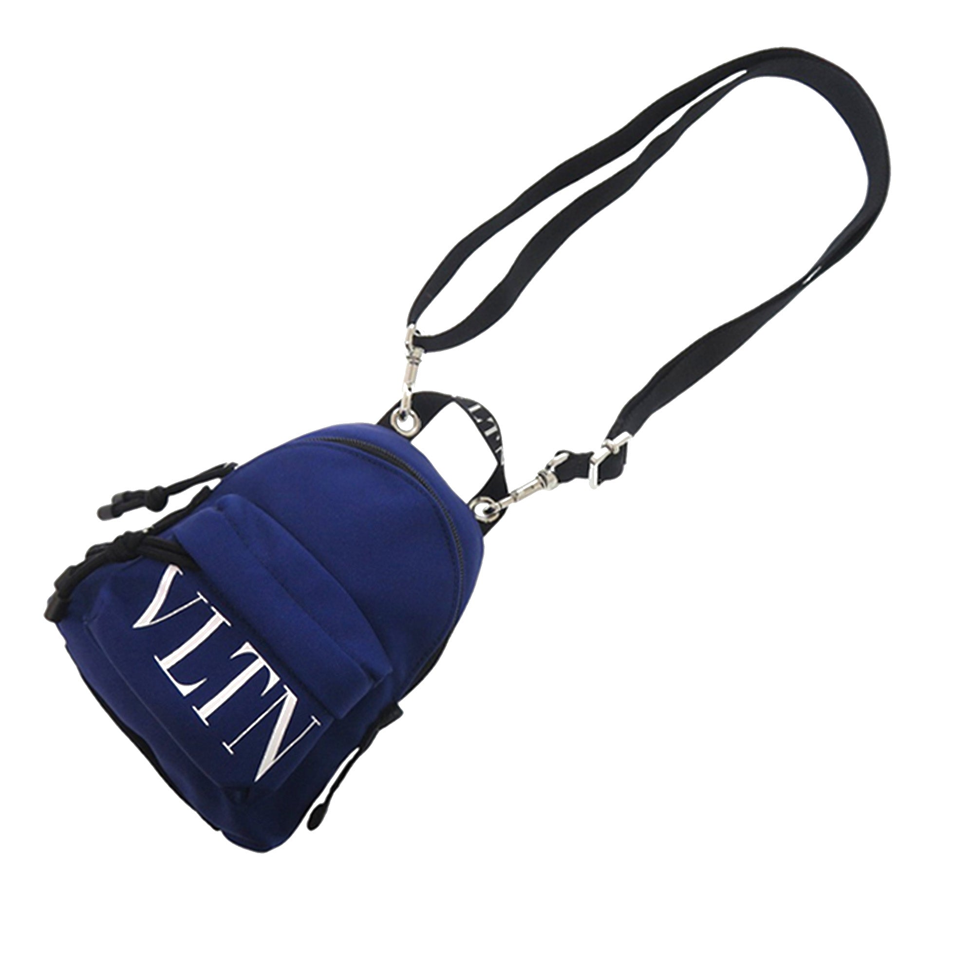 Mini Canvas VLTN Convertible Backpack - Image 2