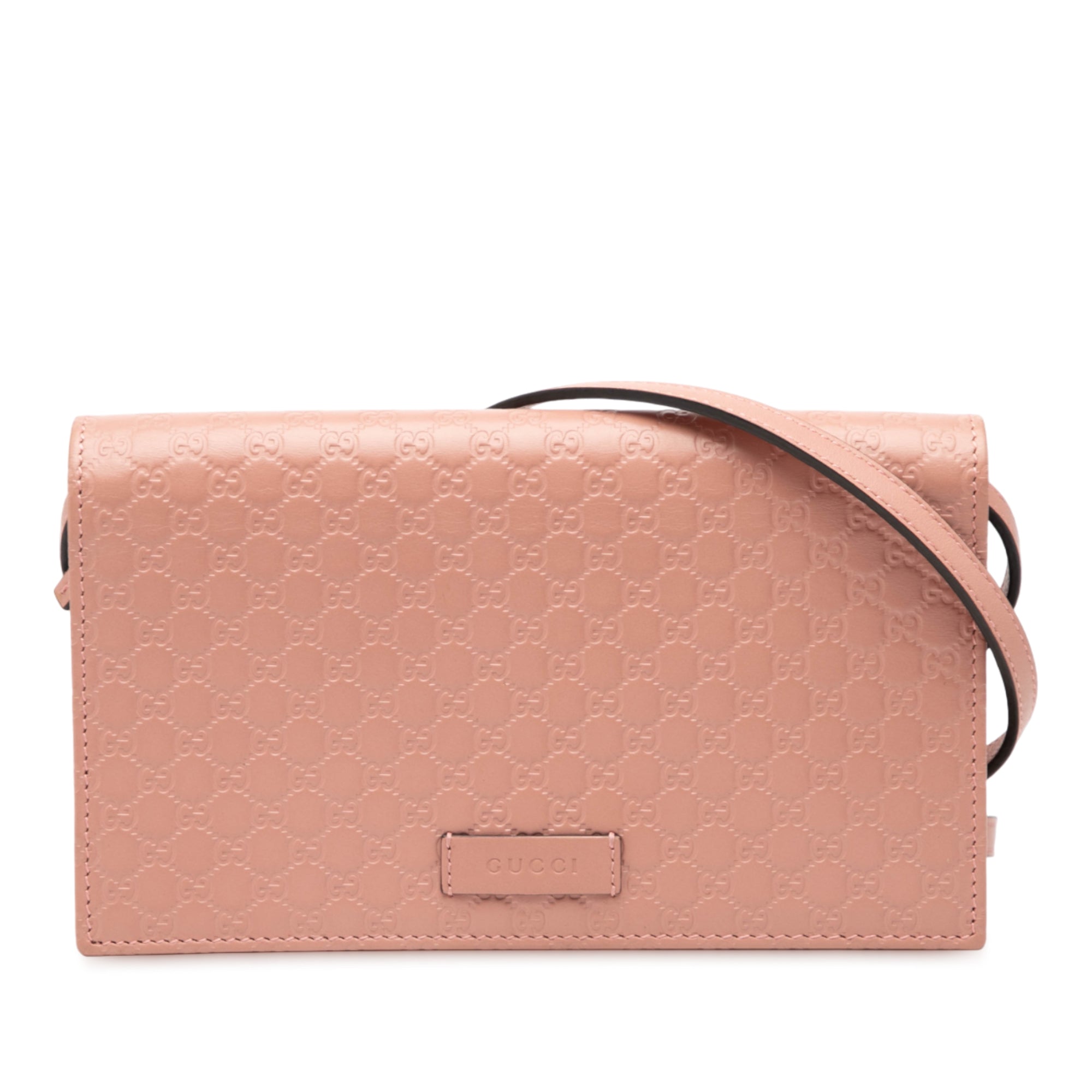 Microguccissima Wallet on Strap - Image 1