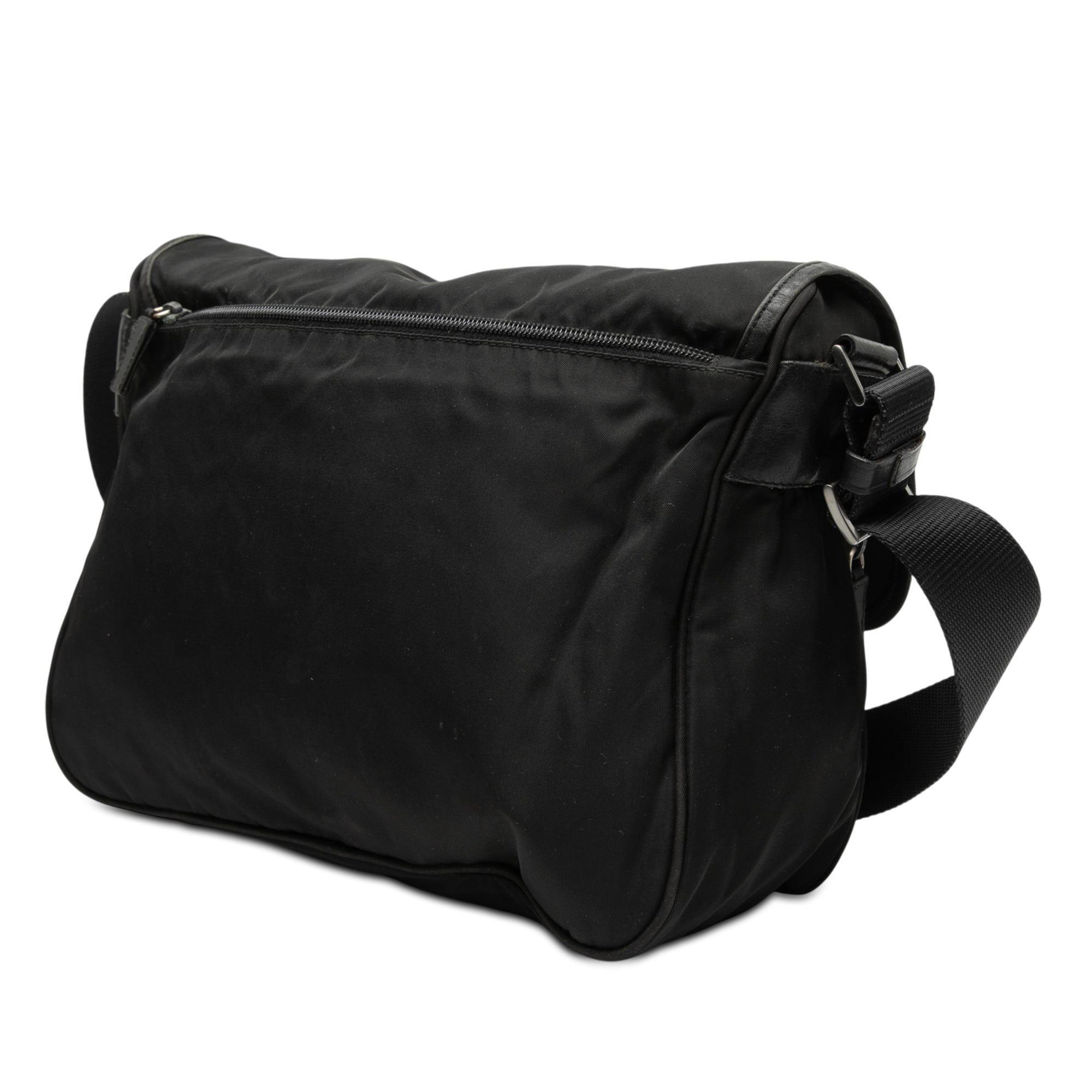 Tessuto Double Buckle Messenger Bag - Image 2