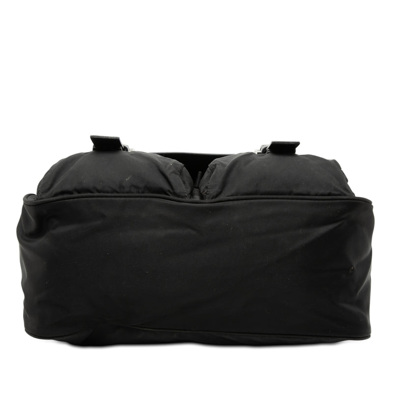 Tessuto Double Buckle Messenger Bag - Image 3