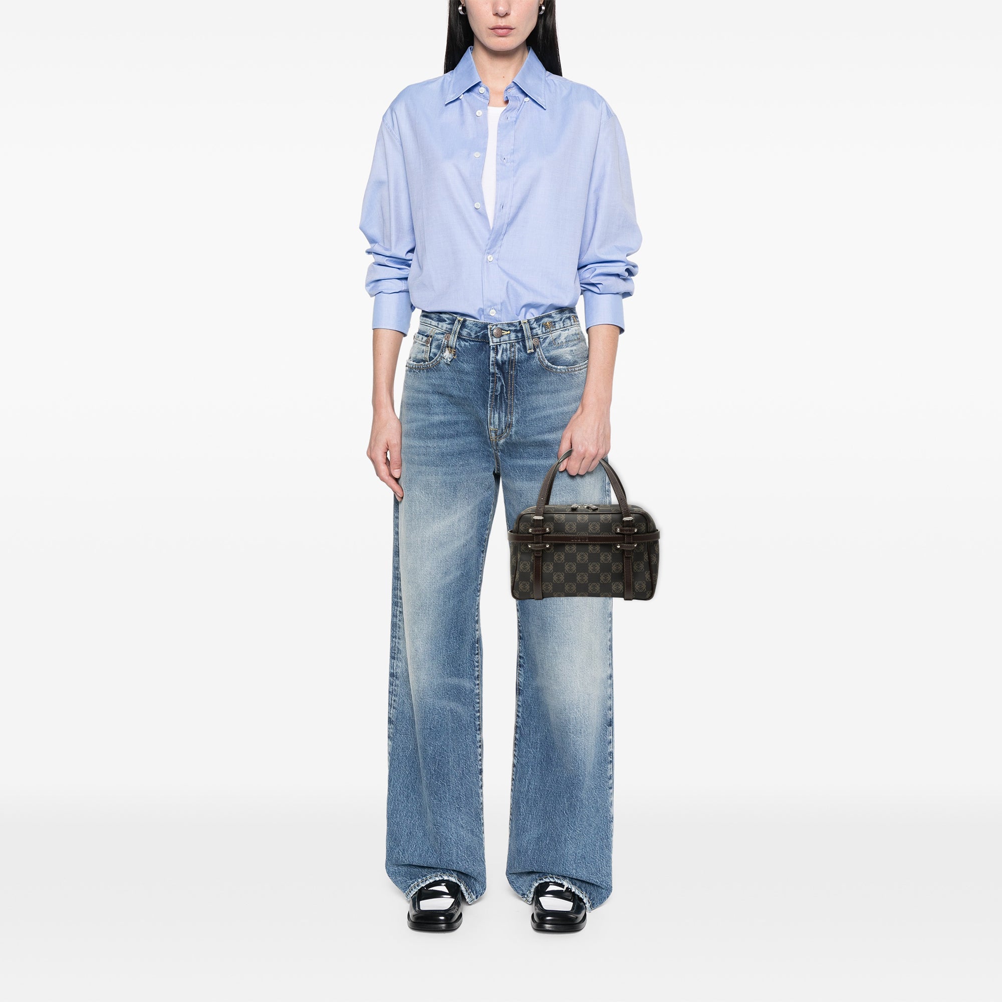 Anagram Coated Canvas Handbag - Image 7