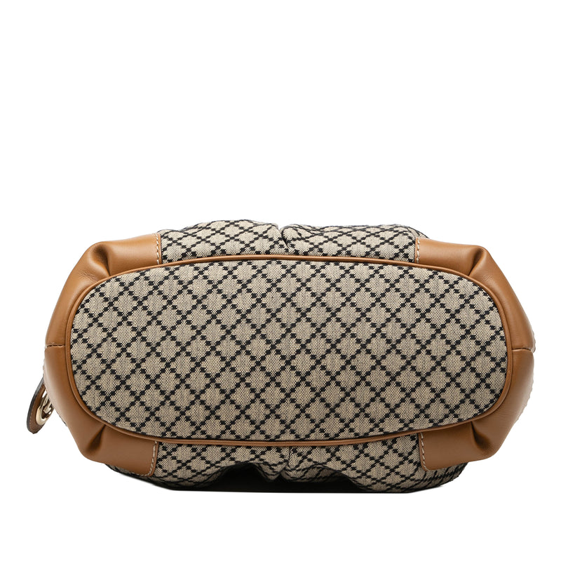 Diamante Canvas Sukey Satchel - Image 3
