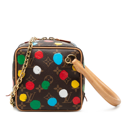 Yayoi Kusama Monogram Painted Dots Square Bag - Image 1