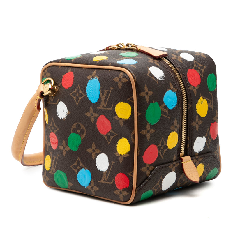 Yayoi Kusama Monogram Painted Dots Square Bag - Image 2