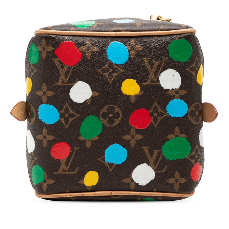 Yayoi Kusama Monogram Painted Dots Square Bag - Image 3