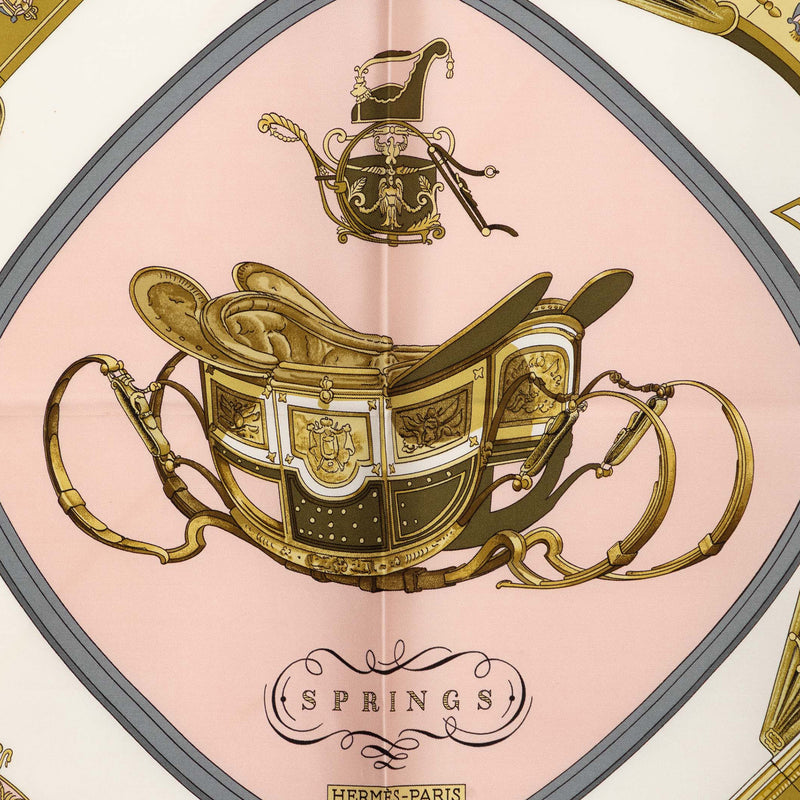 Springs Silk Scarf 90 - Image 4