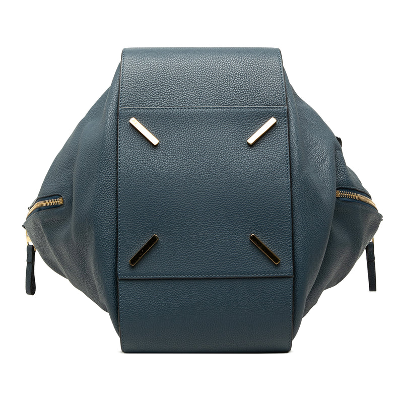 Medium Grained Calfskin Hammock Satchel - Image 3