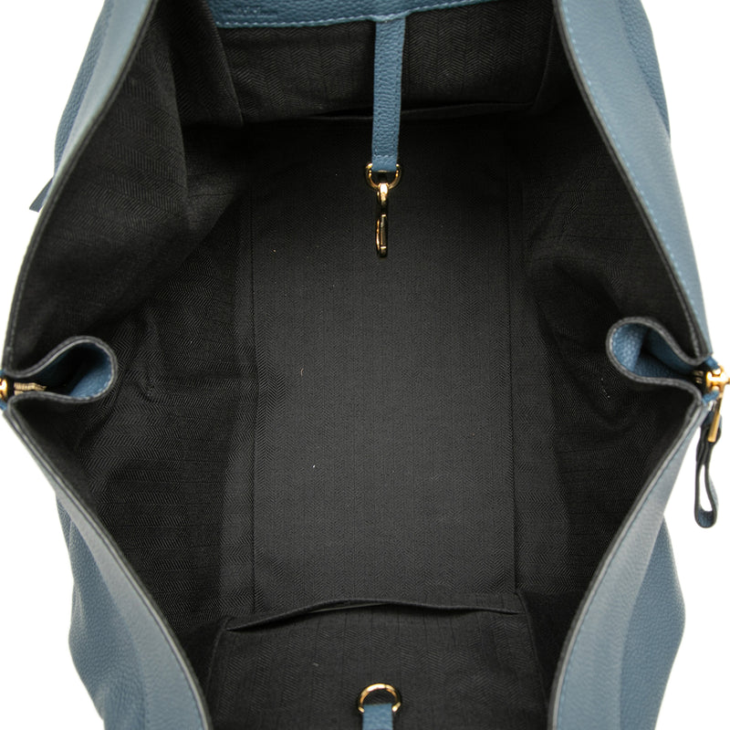 Medium Grained Calfskin Hammock Satchel - Image 4