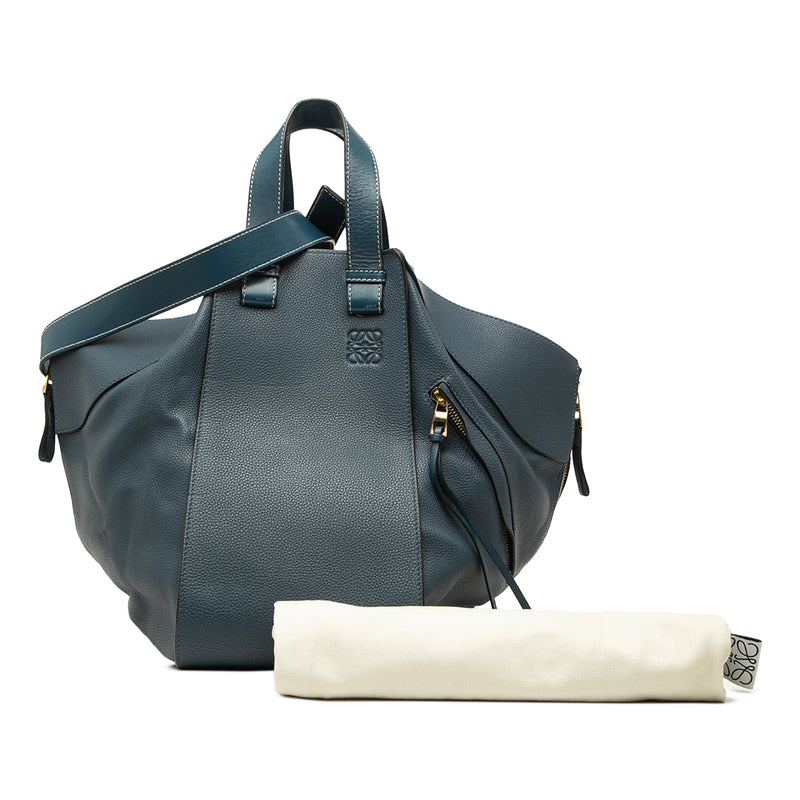 Medium Grained Calfskin Hammock Satchel - Image 7