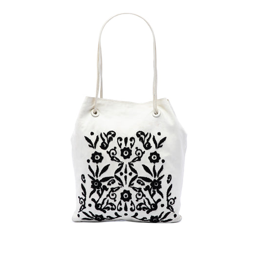 Nappa Ricamo Tote - Image 1