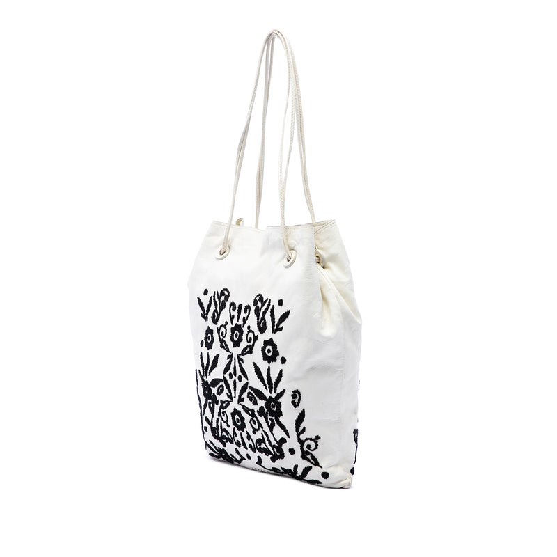 Nappa Ricamo Tote - Image 2