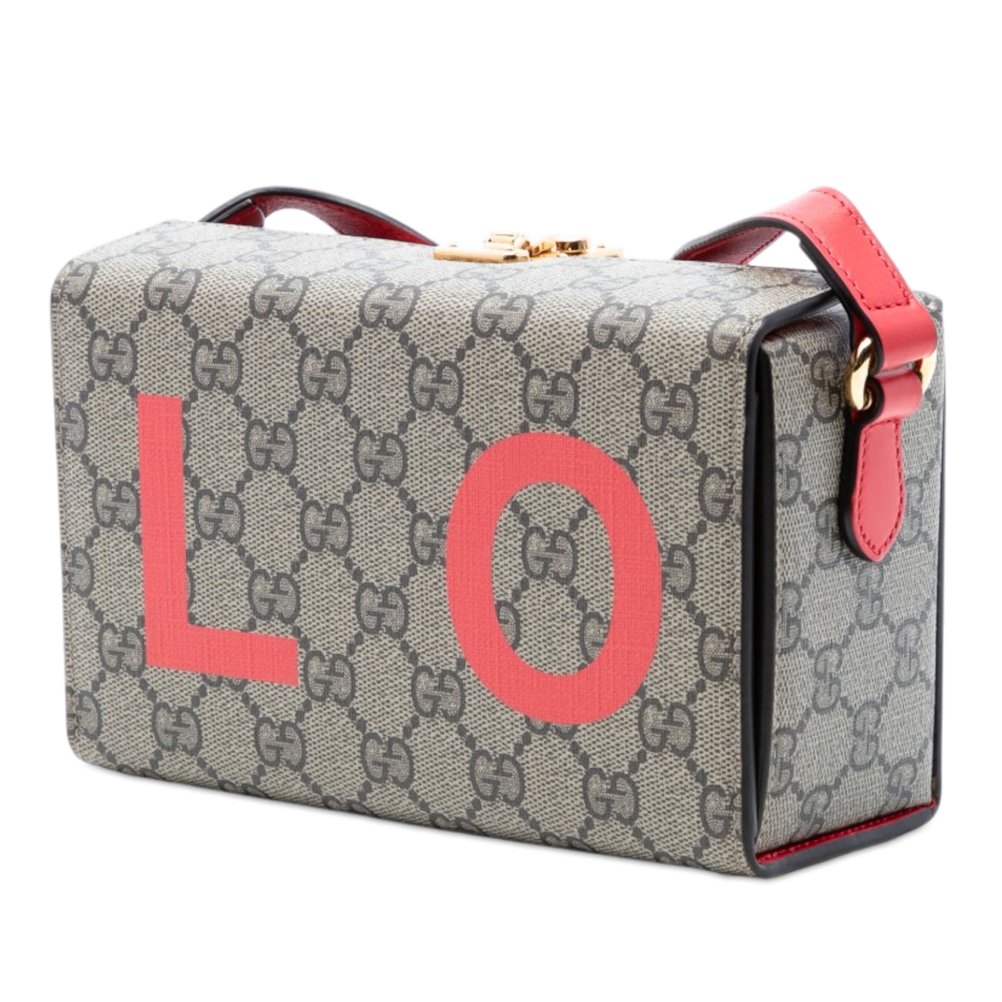Mini GG Supreme Love Trunk Crossbody - Image 2