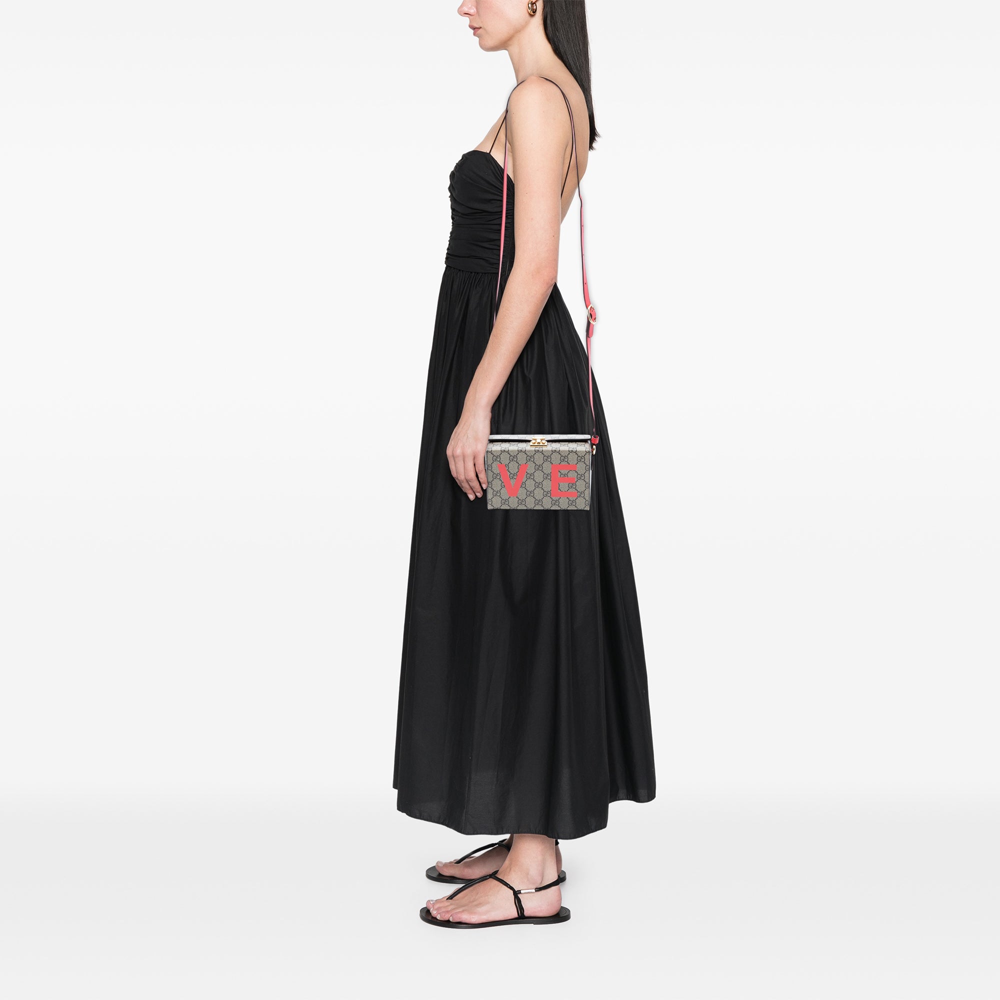 Mini GG Supreme Love Trunk Crossbody - Image 7