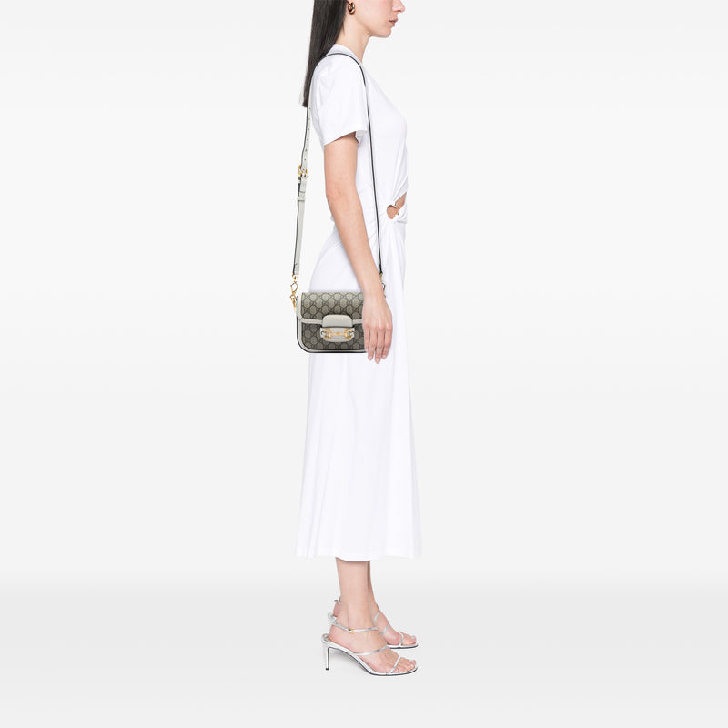 Small GG Supreme Web Horsebit 1955 Crossbody - Image 7