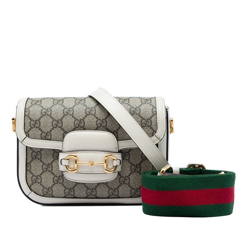 Small GG Supreme Web Horsebit 1955 Crossbody - Image 8