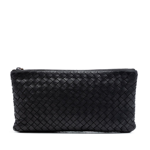 Nappa Intrecciato Zip Pouch - Image 1