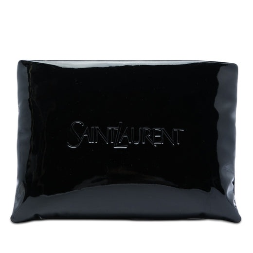 Large Patent Puffy Pouch - Image 1