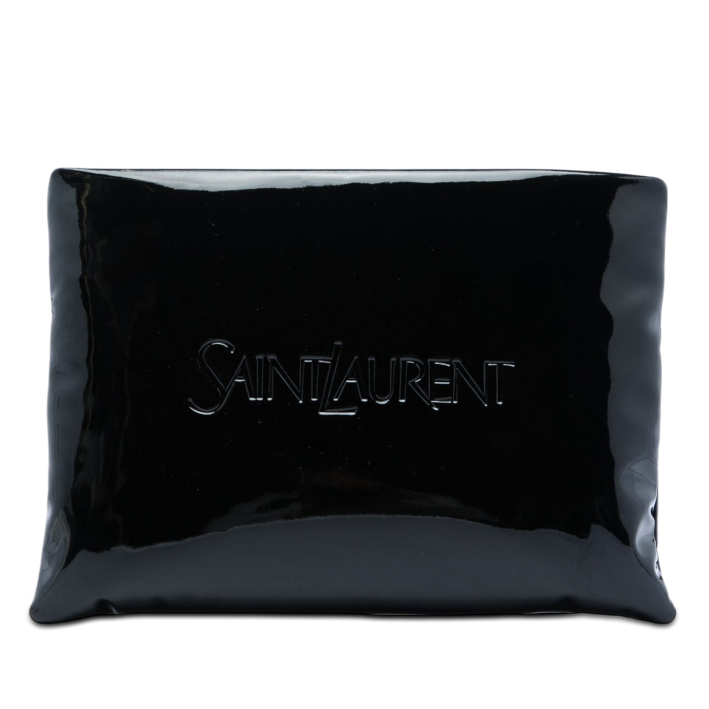 Large Patent Puffy Pouch - Image 1