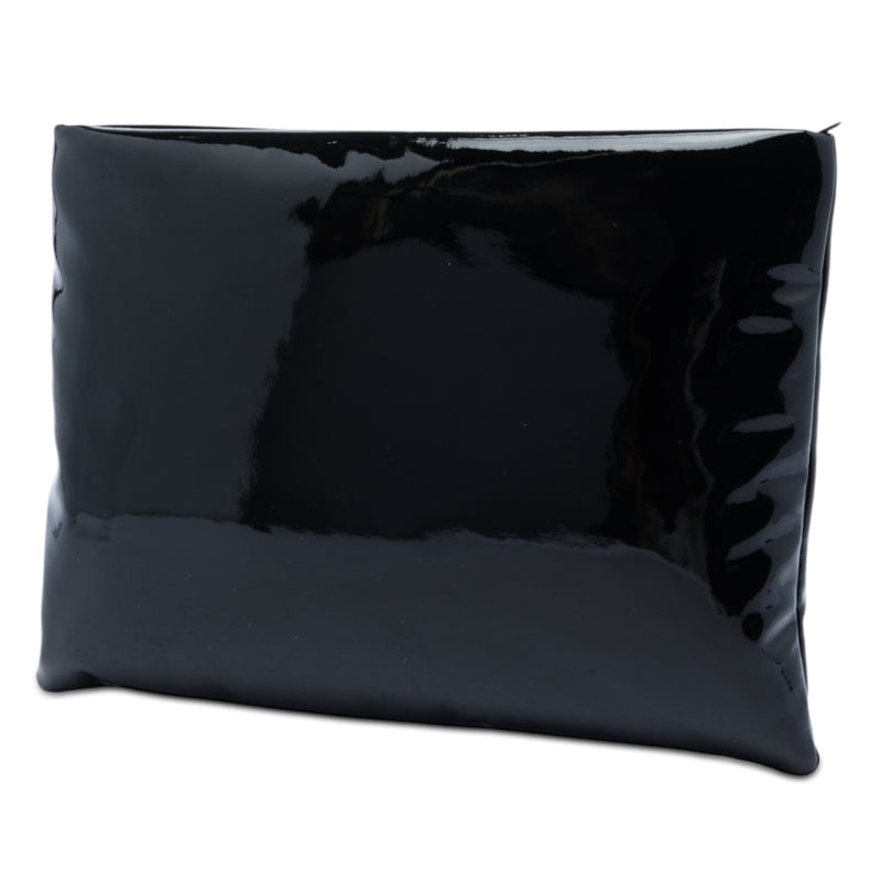 Large Patent Puffy Pouch - Image 2