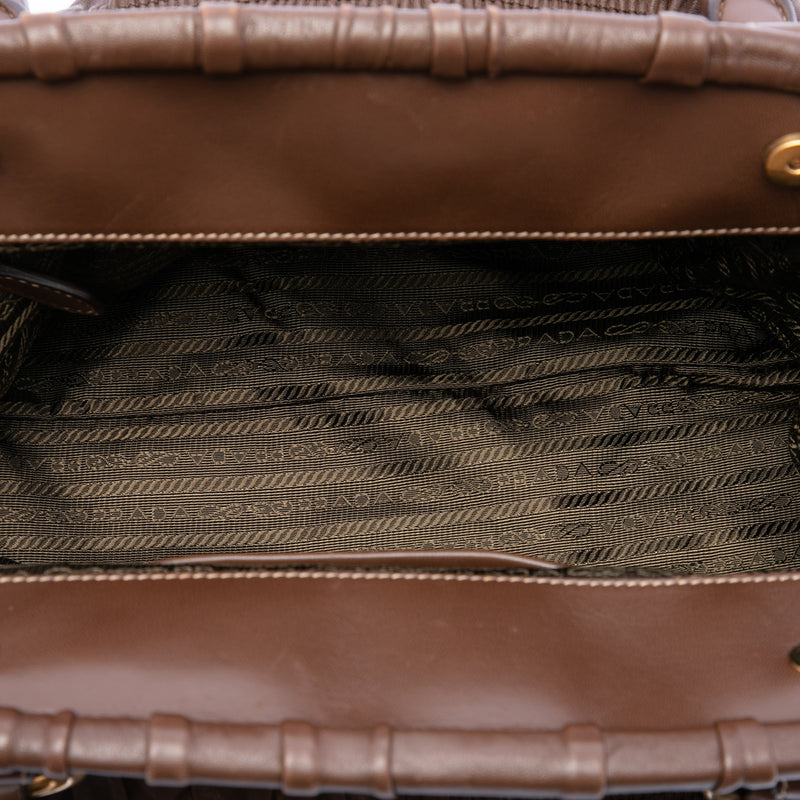 Nappa Gaufre and Tessuto Tote - Image 4