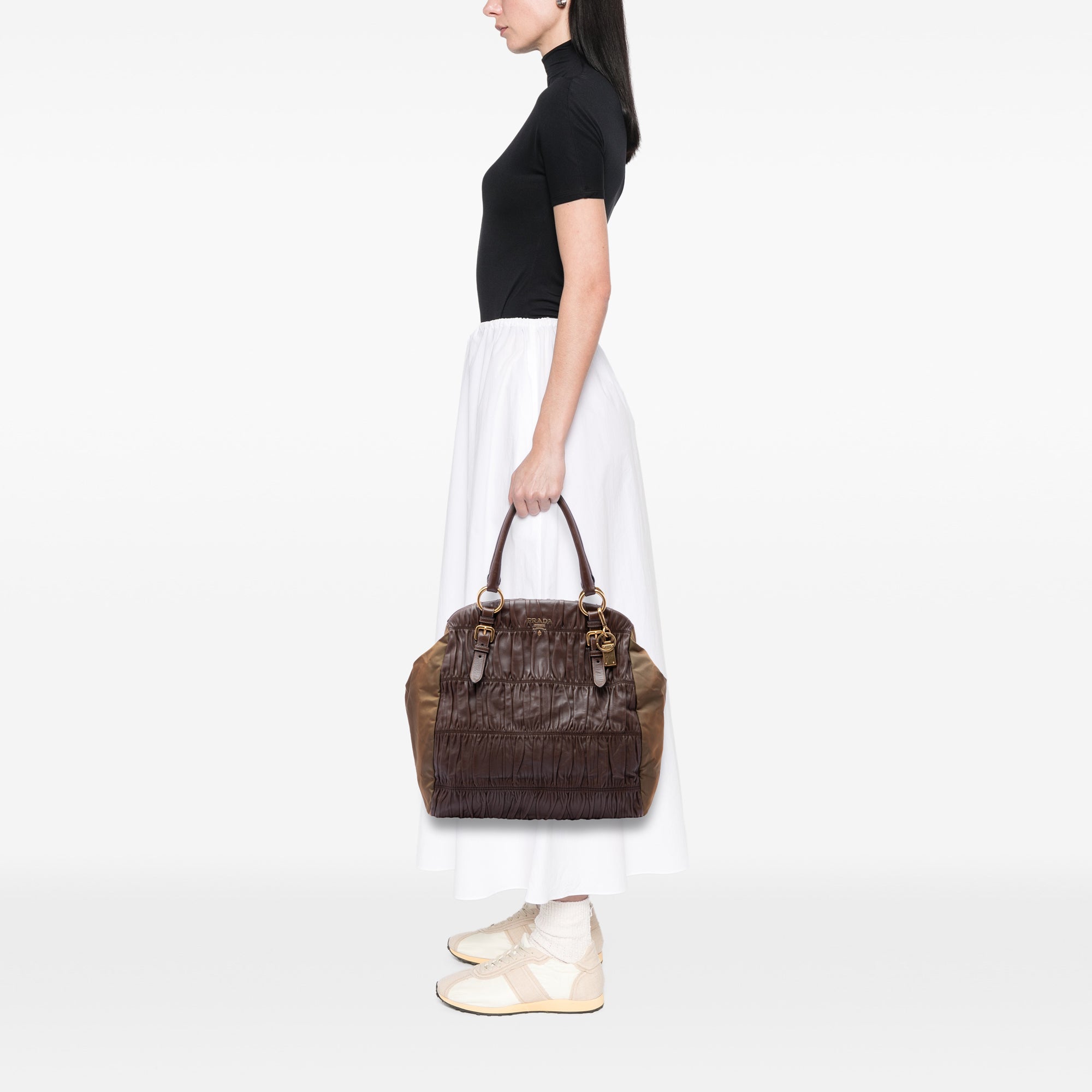 Nappa Gaufre and Tessuto Tote - Image 6