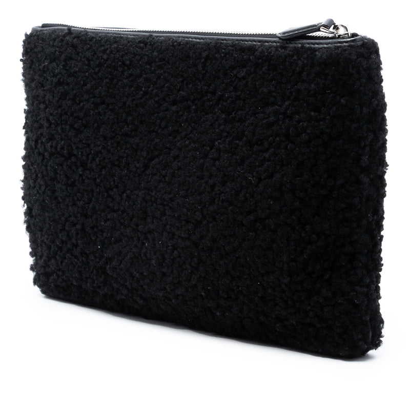 Shearling FF Flat Pouch - Image 2