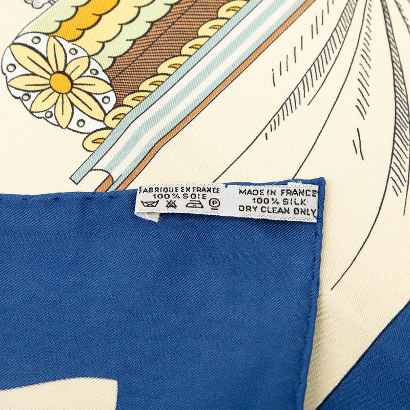 A la Gloire de la Cuisine Francaise Silk Scarf 90 - Image 2