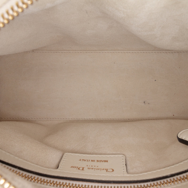 Medium Smooth Calfskin Embroidered Beaded Toile de Jouy Lady Dior - Image 4