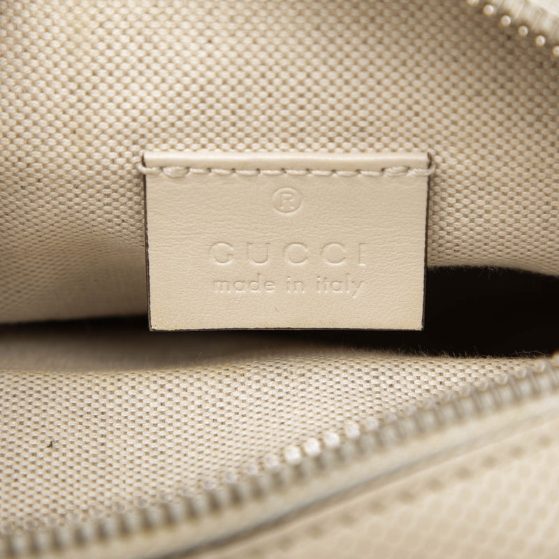 Mini GG Embossed Perforated Calfskin Satchel - Image 5