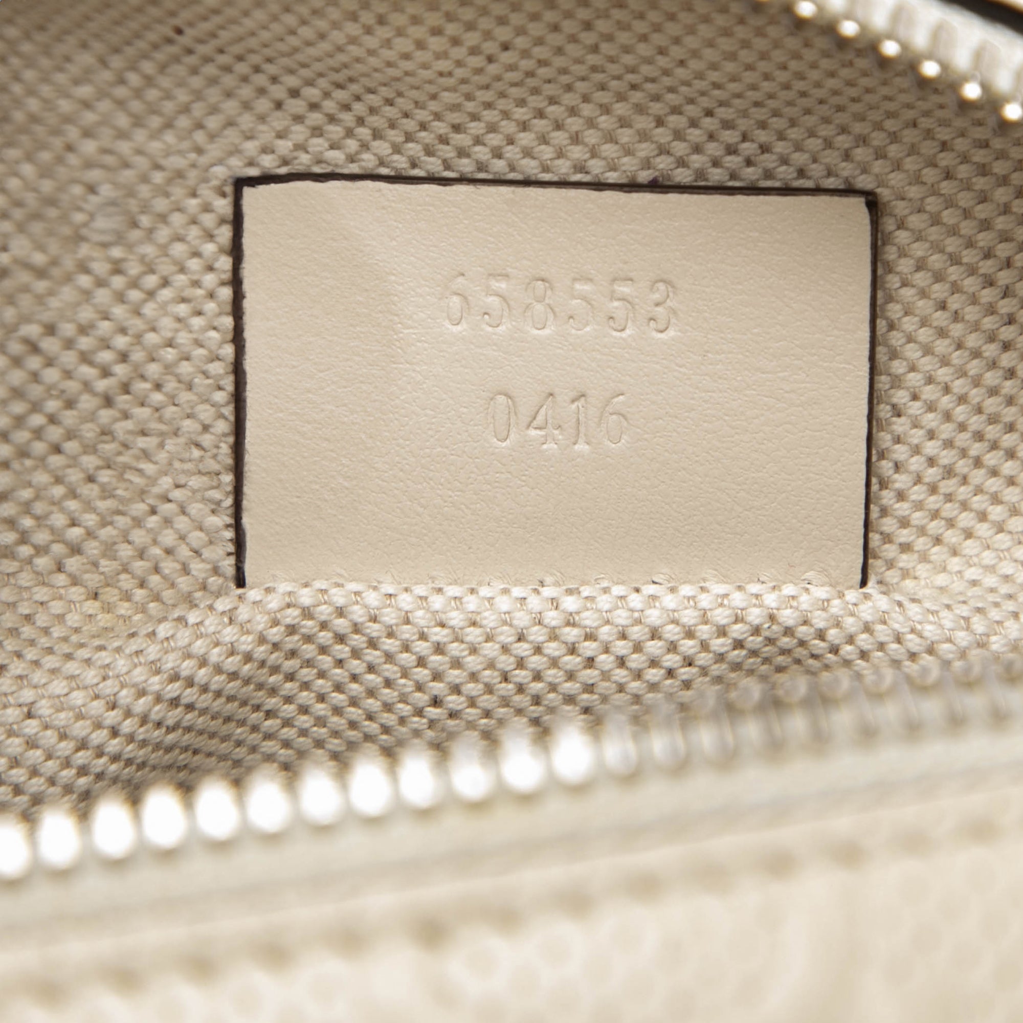 Mini GG Embossed Perforated Calfskin Satchel - Image 6