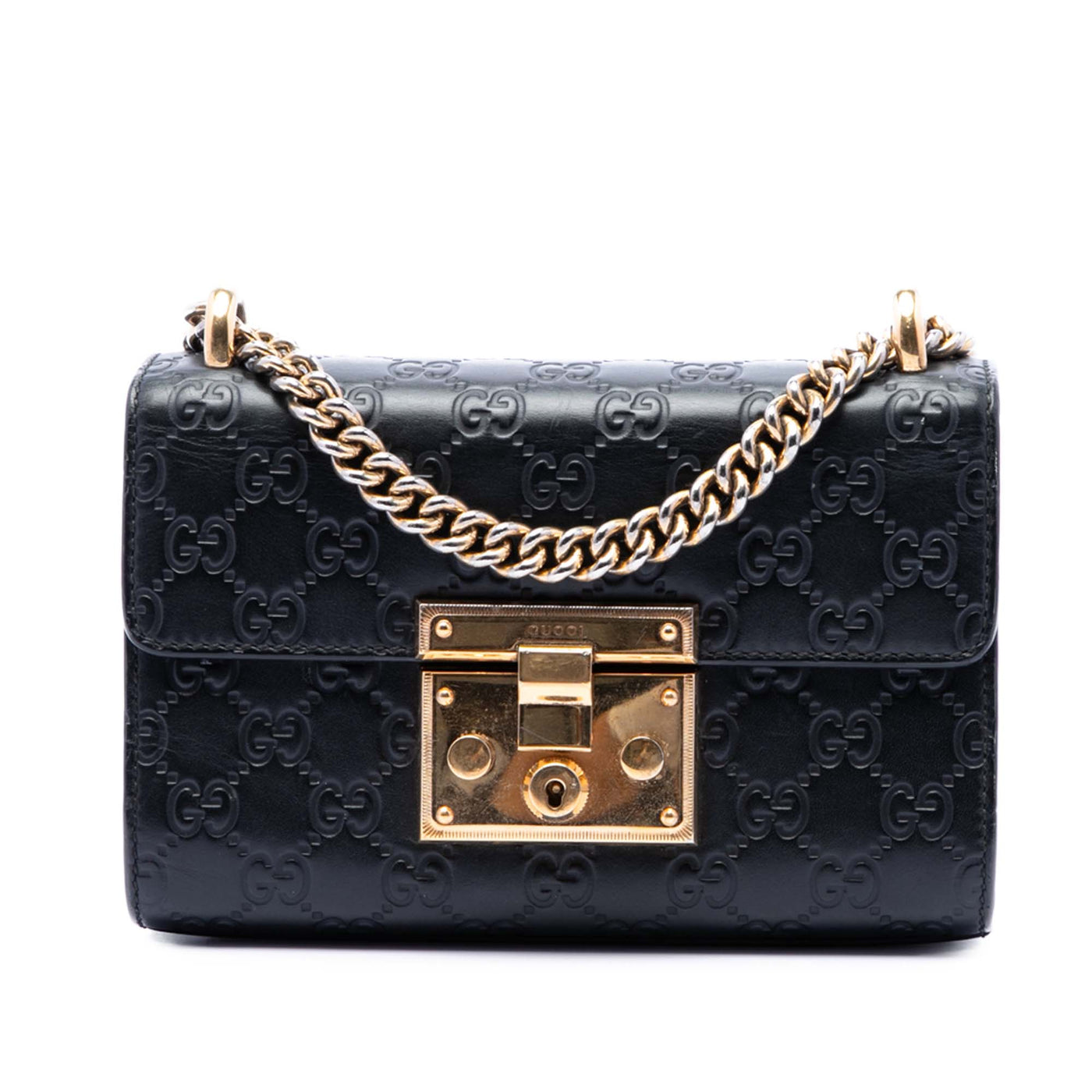 Small Guccissima Padlock Crossbody - Image 1