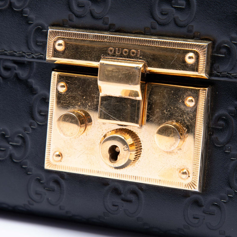 Small Guccissima Padlock Crossbody - Image 6