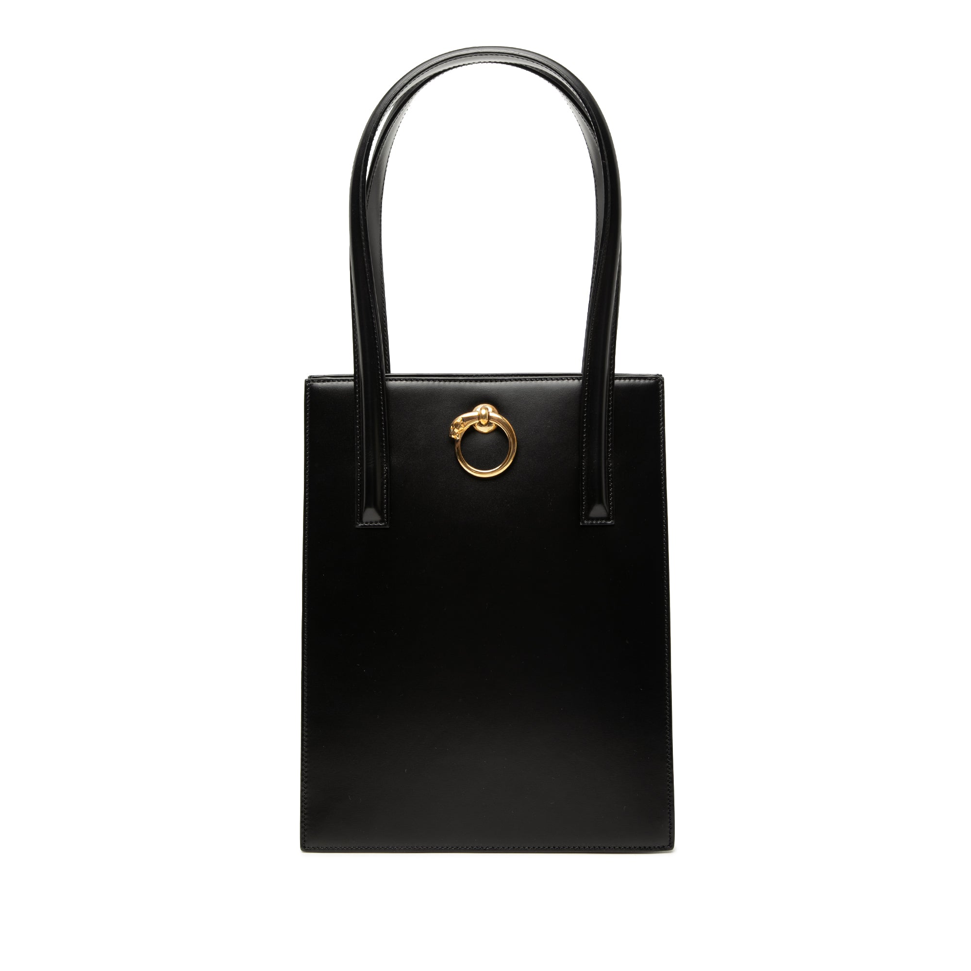 Leather Panthere Tote - Image 1