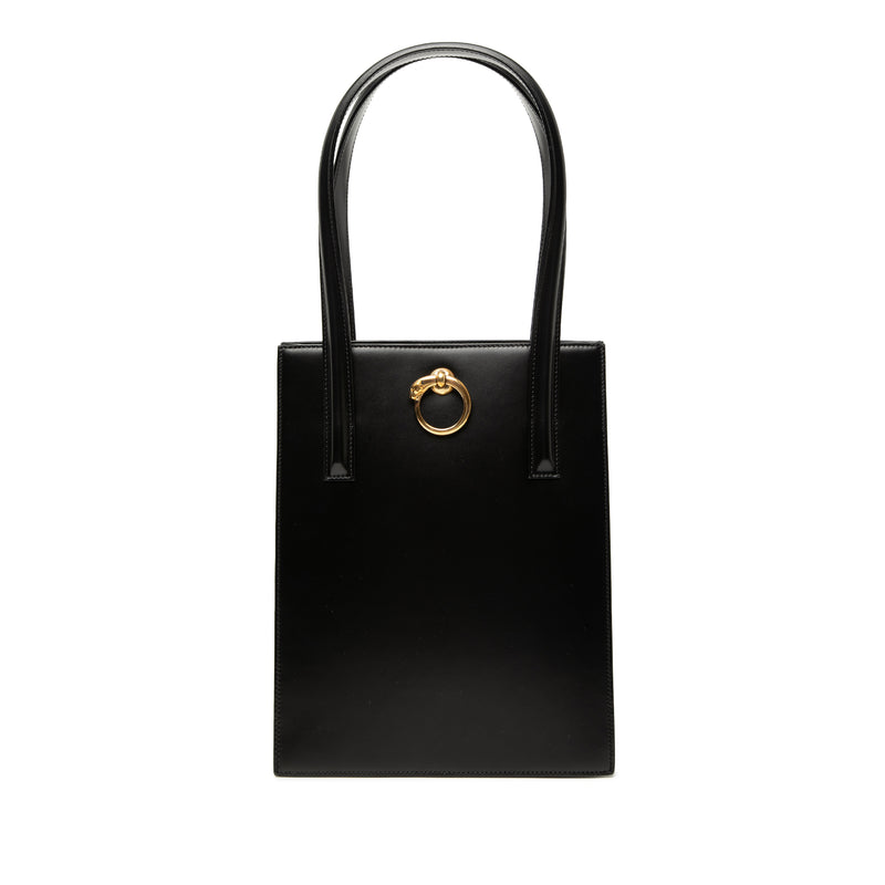 Leather Panthere Tote