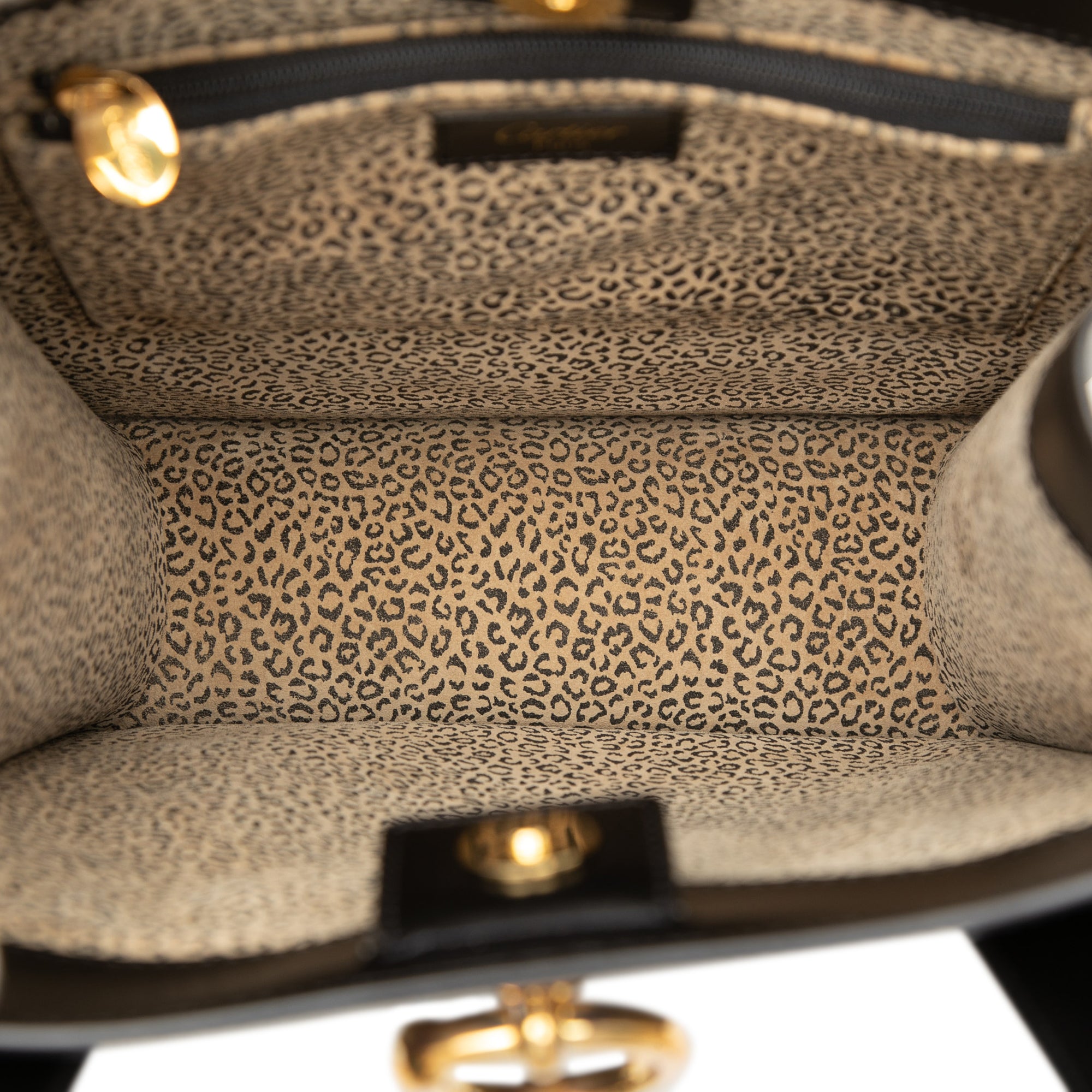 Leather Panthere Tote - Image 4