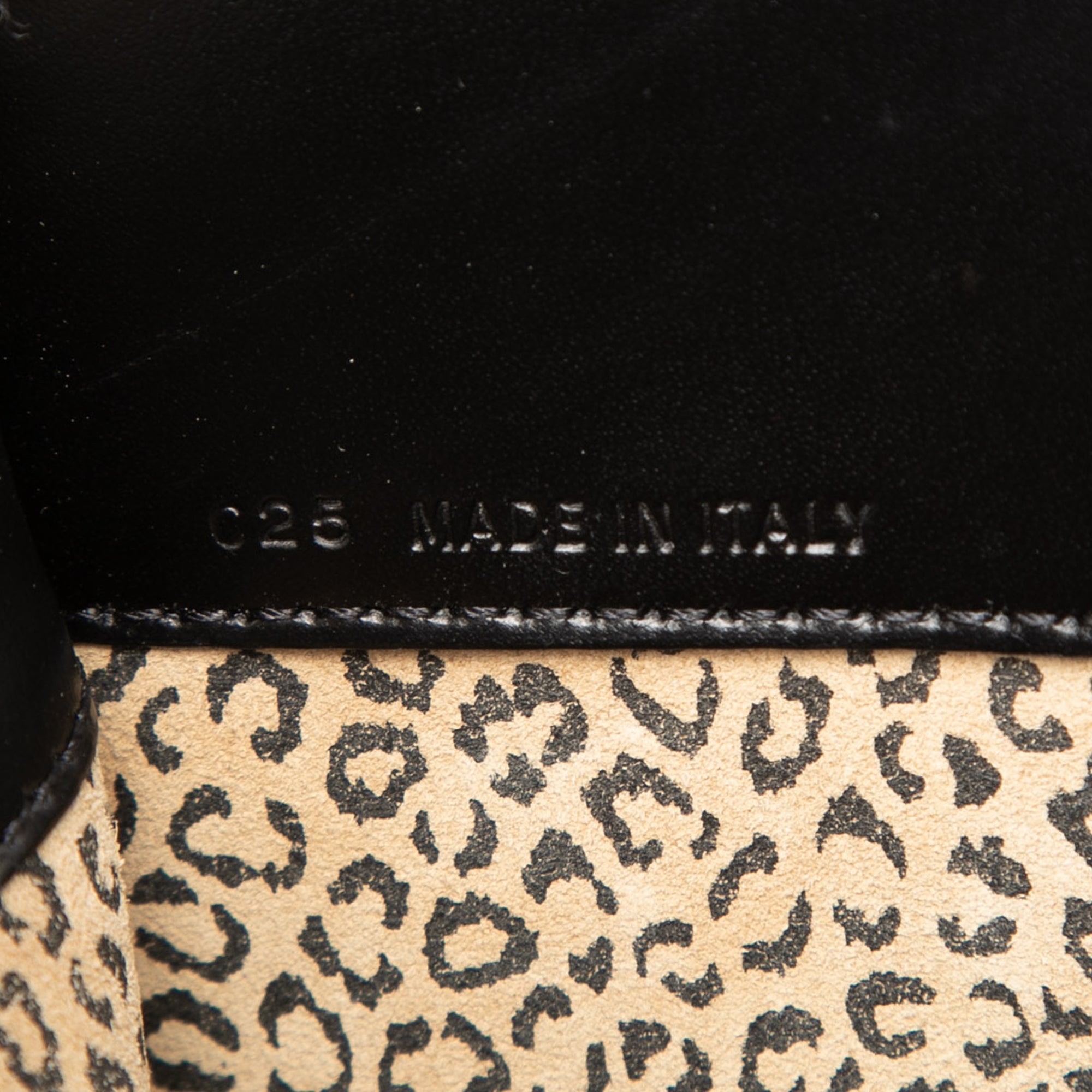 Leather Panthere Tote - Image 6
