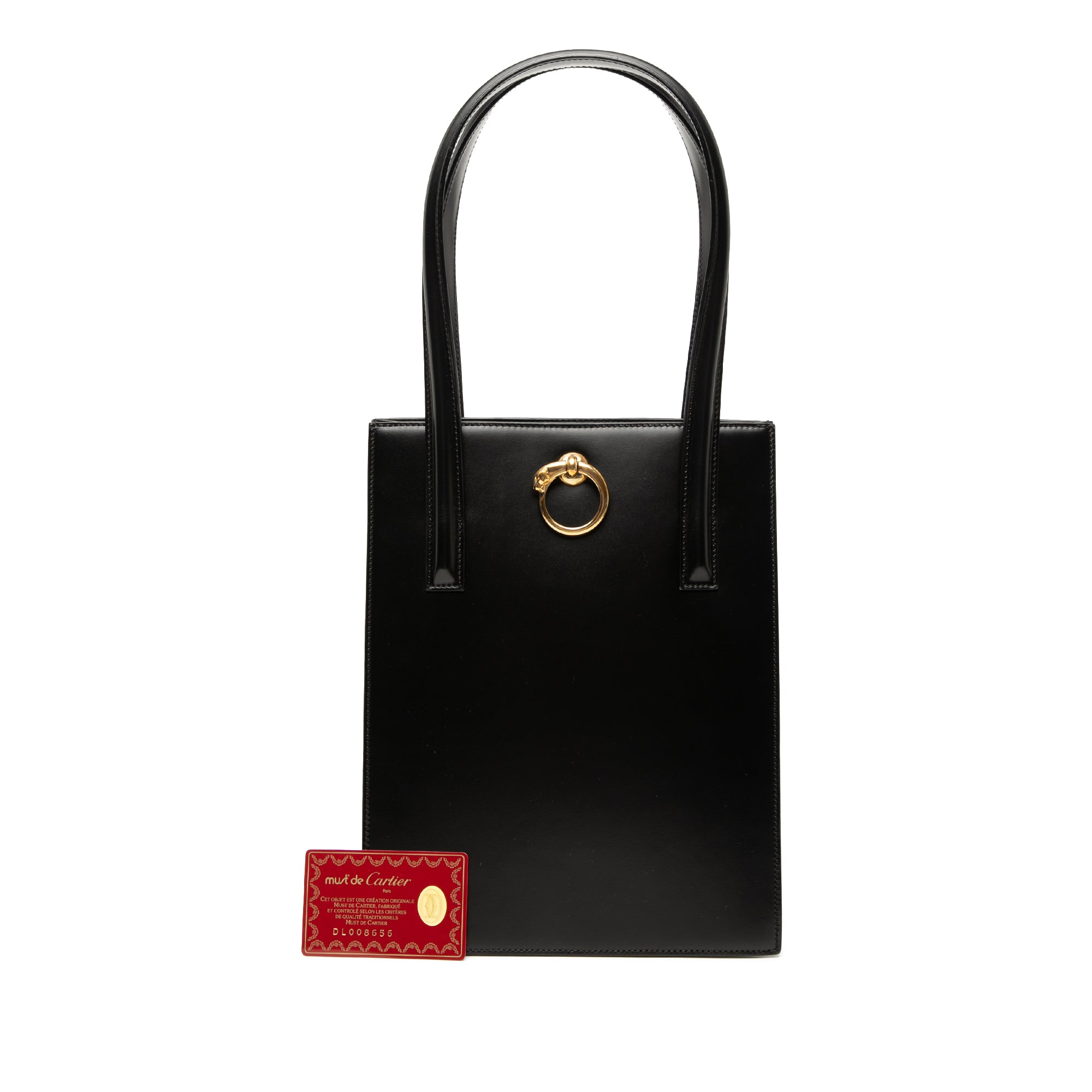 Leather Panthere Tote - Image 8