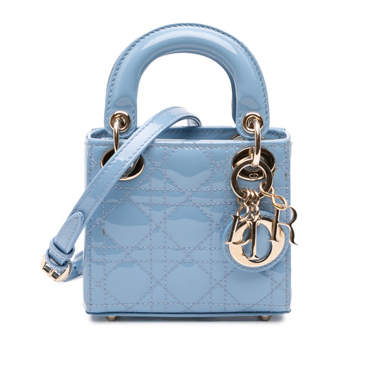 Micro Patent Cannage Lady Dior - Image 1